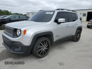 2018 Jeep Renegade Latitude z VIN ZACCJABB8JPH38946, wystawiony jako Copart lot #51844595 z przebiegiem 129 891 mil mil oraz Szkoda całkowita • Salvage title. Historia ofert i sprzedaży dostępna na DreamBid. Obrazek 1.
