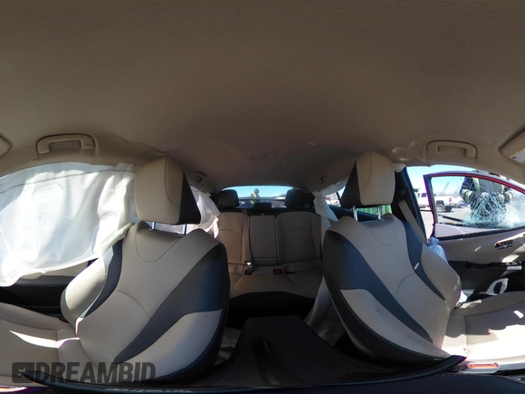 2017 Toyota Prius Two with VIN JTDKARFU0H3541211, listed as a IAAI auction lot 41888946 with 2 mi miles. Bid and sale history available at carsss.com. Image 18.