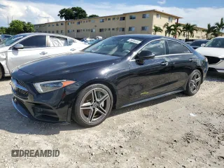 2019 Mercedes-Benz CLS with VIN WDD2J5JB7KA039724, listed as a Copart auction lot 75936634 with 30,424 mi miles and Salvage Title. Bid and sale history available at carsss.com. Image 1.