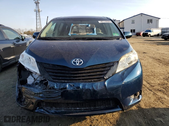 2011 Toyota Sienna XLE AAS with VIN 5TDYK3DC9BS135724, listed as a Copart auction lot 47119325 with 0 mi miles and Clean Title. Bid and sale history available at carsss.com. Image 5.