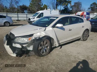 2013 Buick LaCrosse Premium 1 with VIN 1G4GF5E33DF143794, listed as a Copart auction lot 50185255 with 151,314 mi miles and Salvage title. Bid and sale history available at DreamBid. Image 1.