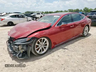 2020 Lexus LS with VIN JTHEYLFF1L5008514, listed as a Copart auction lot 65284415 with 40,723 mi miles and Salvage title. Bid and sale history available at DreamBid. Image 1.