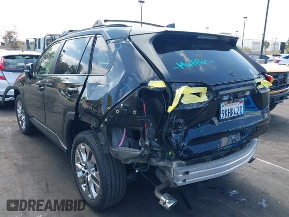 2024 Toyota RAV4 XLE Premium with VIN JTMC1RFV0RJ027160, listed as a IAAI auction lot 42084056 with 24,035 mi miles and . Bid and sale history available at DreamBid. Image 3.