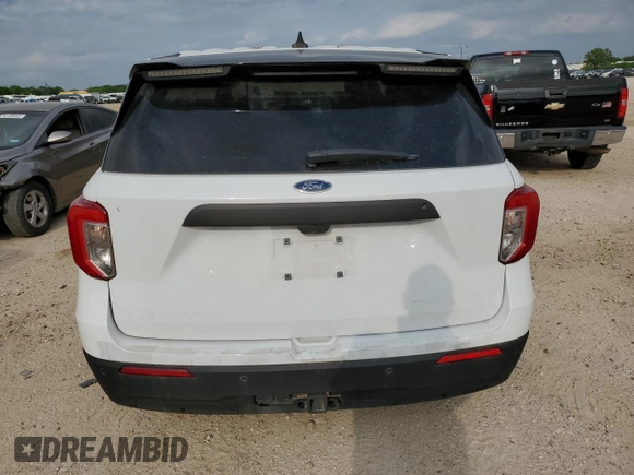2023 Ford Police Interceptor Utility z VIN 1FM5K8AB7PGA85592, wystawiony jako Copart lot #53760485 z przebiegiem Nie podano mil oraz Szkody całkowita. Historia ofert i sprzedaży dostępna na DreamBid. Obrazek 6.