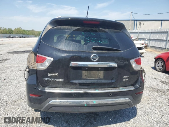 2014 Nissan Pathfinder Platinum with VIN 5N1AR2MM6EC726756, listed as a Copart auction lot 52935495 with 127,187 mi miles and Salvage Title. Bid and sale history available at carsss.com. Image 6.