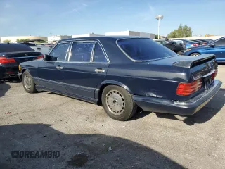 1990 Mercedes-Benz 560 with VIN WDBCA39EXLA503543, listed as a Copart auction lot 65978444 with 195,635 mi miles and Clean Title. Bid and sale history available at DreamBid. Image 2.