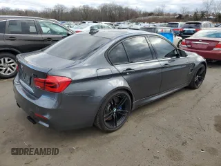 2016 BMW M3 with VIN WBS8M9C5XG5E68961, listed as a Copart auction lot 79859313 with 65,345 mi miles. Bid and sale history available at carsss.com. Image 3.