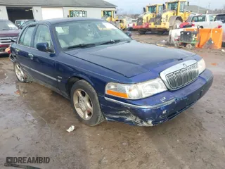 2004 Mercury Grand Marquis LS Premium with VIN 2MEHM75W44X664840, listed as a IAAI auction lot 41727146 with 169,359 mi miles. Bid and sale history available at carsss.com. Image 1.