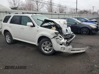 2009 Mercury Mariner Premier with VIN 4M2CU97G59KJ16931, listed as a Copart auction lot 53111905 with Not provided miles and Salvage title. Bid and sale history available at DreamBid. Image 4.