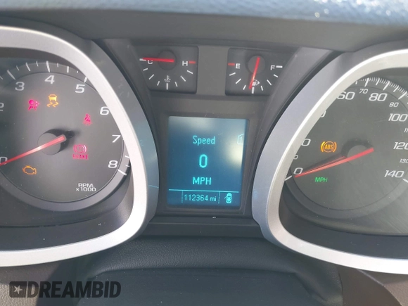 2012 Chevrolet Equinox LT w/2LT with VIN 2GNFLNE58C6158317, listed as a IAAI auction lot 41727703 with 112,364 mi miles. Bid and sale history available at carsss.com. Image 7.