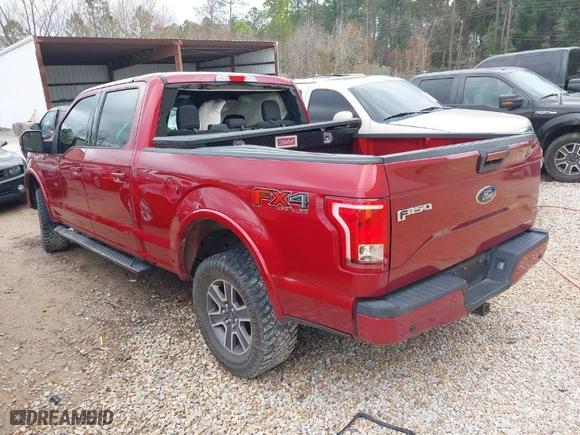 2015 Ford F-150 XLT w/HD Payload Pkg with VIN 1FTFW1EF2FFB68885, listed as a IAAI auction lot 41411899 with 152,039 mi miles. Bid and sale history available at carsss.com. Image 3.