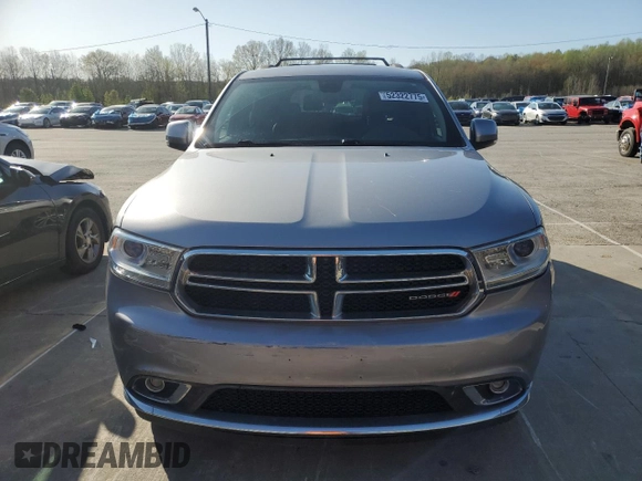 2015 Dodge Durango Limited with VIN 1C4RDJDG1FC892078, listed as a Copart auction lot 52322775 with 122,372 mi miles and Salvage title. Bid and sale history available at DreamBid. Image 5.