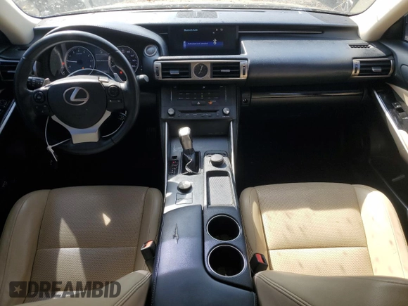2015 Lexus IS 250 z VIN JTHBF1D29F5057753, wystawiony jako Copart lot #54773575 z przebiegiem 96 122 mil mil oraz Szkoda całkowita • Salvage title. Historia ofert i sprzedaży dostępna na DreamBid. Obrazek 8.