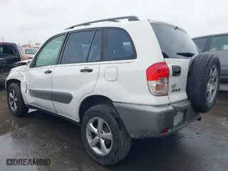 2003 Toyota RAV4 with VIN JTEGH20V730119789, listed as a IAAI auction lot 41809263 with 140,028 mi miles. Bid and sale history available at carsss.com. Image 3.