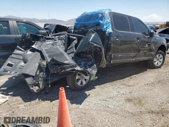 2018 Ford F-150 XL with VIN 1FTEW1CB8JKD85174, listed as a Copart auction lot 54209275 with Not provided miles and Salvage title. Bid and sale history available at DreamBid. Image 3.