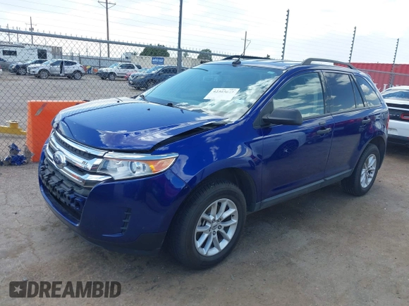 2013 Ford Edge SE z VIN 2FMDK3GC2DBE18377, wystawiony jako IAAI lot #42303643 z przebiegiem 52 639 mil mil oraz . Historia ofert i sprzedaży dostępna na DreamBid. Obrazek 2.