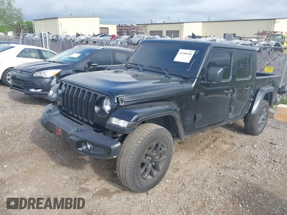 2022 Jeep Gladiator Texas Trail with VIN 1C6HJTAG7NL125006, listed as a IAAI auction lot 42288180 with 96,694 mi miles and . Bid and sale history available at DreamBid. Image 17.
