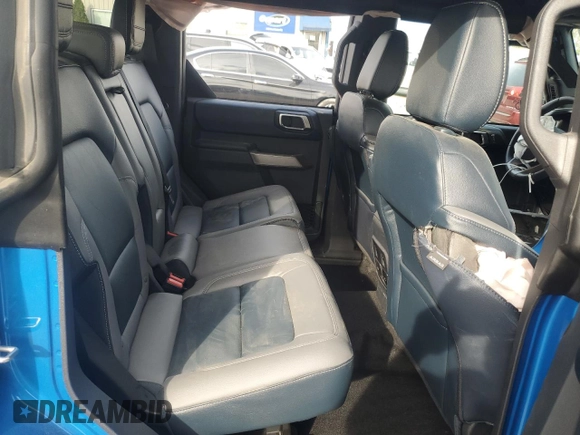 2023 Ford Bronco with VIN 1FMEE5DP3PLC10866, listed as a Copart auction lot 54316255 with 24,205 mi miles and Salvage title. Bid and sale history available at DreamBid. Image 11.