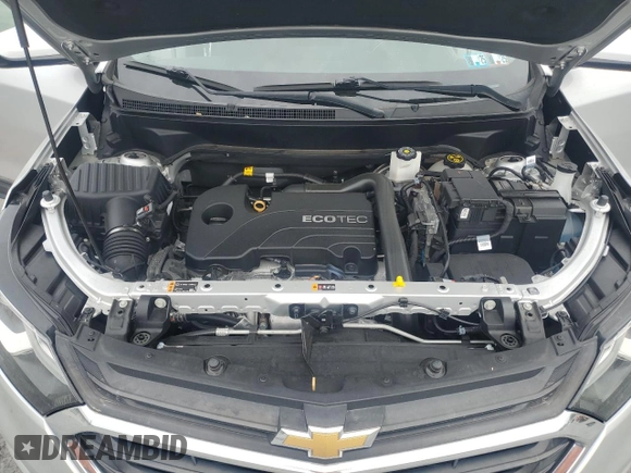 2020 Chevrolet Equinox LT with VIN 3GNAXUEVXLS515992, listed as a Copart auction lot 54659685 with 41,269 mi miles and Salvage Title. Bid and sale history available at DreamBid. Image 12.