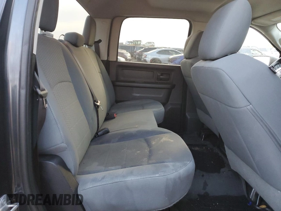 2015 Ram 1500 Tradesman with VIN 3C6RR7KT0FG631453, listed as a Copart auction lot 41441115 with 104,616 mi miles and Salvage title. Bid and sale history available at DreamBid. Image 11.