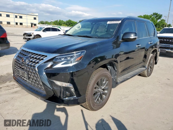 2020 Lexus GX 460 Premium with VIN JTJAM7BX9L5247579, listed as a Copart auction lot 58693505 with Not provided miles and Salvage title. Bid and sale history available at DreamBid. Image 1.