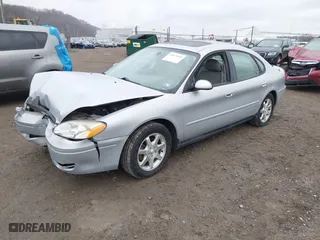 2005 Ford Taurus SEL with VIN 1FAFP56U75A305337, listed as a IAAI auction lot 41810309 with 121,061 mi miles. Bid and sale history available at carsss.com. Image 2.