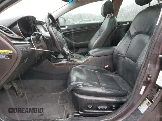 2016 Kia Cadenza Premium with VIN KNALN4D76G5211243, listed as a Copart auction lot 81663394 with 123,177 mi miles and Salvage Title. Bid and sale history available at carsss.com. Image 7.