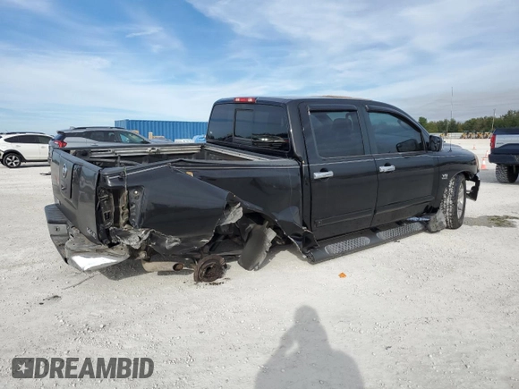 2004 Nissan Titan LE with VIN 1N6AA07A74N516071, listed as a Copart auction lot 87472284 with 140,011 mi miles and Salvage Title. Bid and sale history available at DreamBid. Image 3.