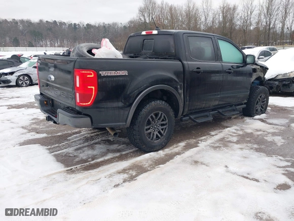 2023 Ford Ranger XL with VIN 1FTER4FH5PLE02749, listed as a IAAI auction lot 41303589 with 33,672 mi miles. Bid and sale history available at carsss.com. Image 4.