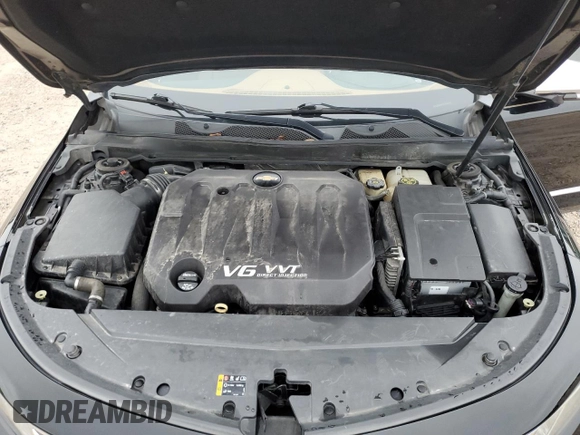 2014 Chevrolet Impala LTZ with VIN 1G1155S38EU145807, listed as a Copart auction lot 53116564 with 134,580 mi miles and Salvage Title. Bid and sale history available at DreamBid. Image 11.