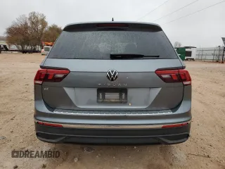 2022 Volkswagen Tiguan SE with VIN 3VV3B7AXXNM037090, listed as a Copart auction lot 84286314 with 54,432 mi miles and Salvage Title. Bid and sale history available at DreamBid. Image 6.