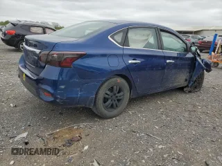 2018 Nissan Sentra S with VIN 3N1AB7AP2JY318800, listed as a Copart auction lot 52081105 with 95,757 mi miles and Salvage Title. Bid and sale history available at DreamBid. Image 3.