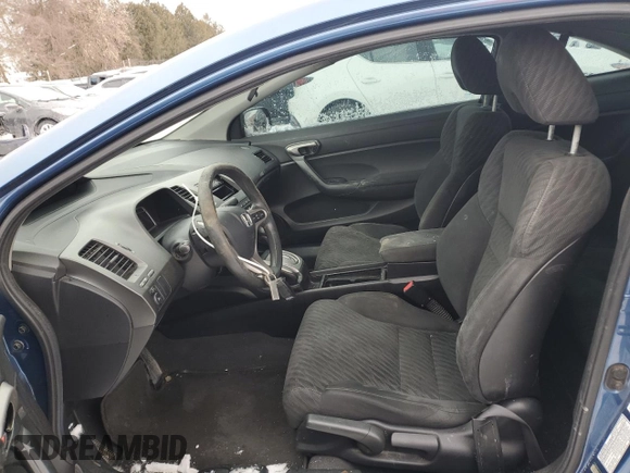 2009 Honda Civic Cpe LX with VIN 2HGFG12629H007183, listed as a Copart auction lot 45561315 with 353,292 mi miles and Clean Title. Bid and sale history available at carsss.com. Image 7.