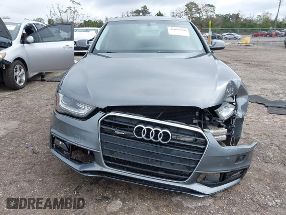 2014 Audi A4 Premium Plus with VIN WAUFFAFL7EA073770, listed as a IAAI auction lot 41655990 with 230,484 mi miles. Bid and sale history available at carsss.com. Image 12.