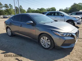 2021 Nissan Sentra S with VIN 3N1AB8BV4MY289310, listed as a Copart auction lot 52102895 with 79,907 mi miles and Salvage Title. Bid and sale history available at DreamBid. Image 4.