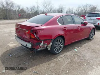 2013 Lexus GS 350 with VIN JTHCE1BL6D5015637, listed as a IAAI auction lot 42059657 with 210,472 mi miles. Bid and sale history available at carsss.com. Image 4.