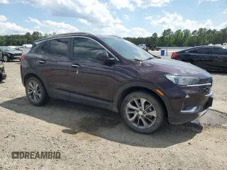 2021 Buick Encore GX Select with VIN KL4MMDSL7MB143133, listed as a Copart auction lot 55728285 with 87,731 mi miles and Salvage title. Bid and sale history available at DreamBid. Image 4.