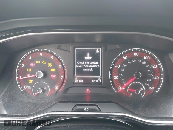 2019 Volkswagen Jetta GLI S z VIN 3VW6T7BU2KM202992, wystawiony jako IAAI lot #40896812 z przebiegiem 44 348 mil mil oraz . Historia ofert i sprzedaży dostępna na DreamBid. Obrazek 7.