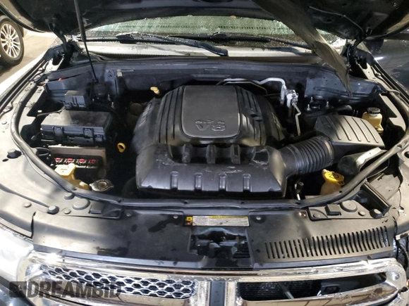2011 Dodge Durango Citadel with VIN 1D4SE5GT4BC613797, listed as a Copart auction lot 54893175 with 196,840 mi miles and Salvage title. Bid and sale history available at DreamBid. Image 12.