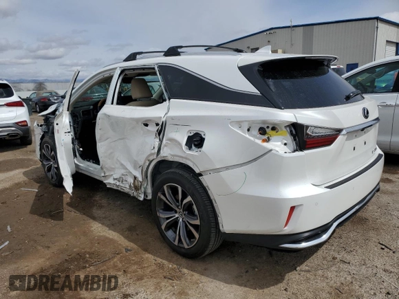 2022 Lexus RX with VIN JTJHZKEA6N2024611, listed as a Copart auction lot 49125145 with 17,276 mi miles and Salvage Title. Bid and sale history available at carsss.com. Image 2.