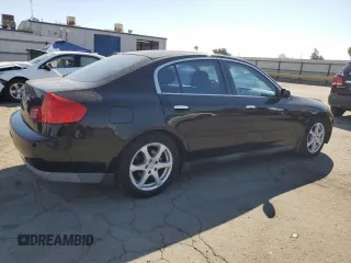 2004 Infiniti G35 w/Leather with VIN JNKCV51E44M111170, listed as a Copart auction lot 72081224 with 219,844 mi miles and Salvage Title. Bid and sale history available at DreamBid. Image 3.