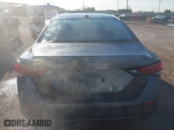 2024 Nissan Sentra SV with VIN 3N1AB8CV1RY331096, listed as a IAAI auction lot 41339703 with 10,102 mi miles and . Bid and sale history available at DreamBid. Image 16.