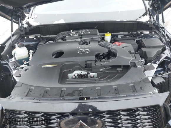 2025 Infiniti QX50 Sport with VIN 3PCAJ5FB2SF103397, listed as a IAAI auction lot 41566790 with 1,228 mi miles and . Bid and sale history available at DreamBid. Image 10.