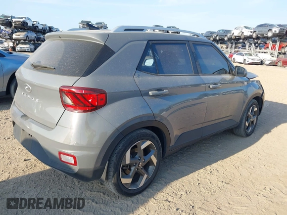 2022 Hyundai Venue SEL with VIN KMHRC8A39NU184906, listed as a IAAI auction lot 41486553 with 31,740 mi miles and . Bid and sale history available at DreamBid. Image 4.