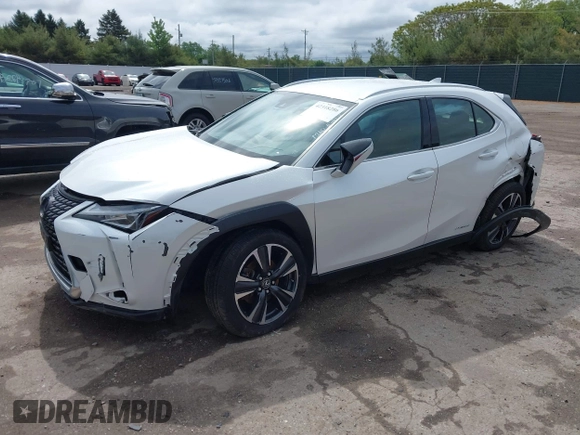 2021 Lexus UX 250h with VIN JTHX9JBH5M2051466, listed as a IAAI auction lot 42318286 with 40,109 mi miles and . Bid and sale history available at DreamBid. Image 17.