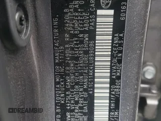 2020 Toyota Camry LE with VIN 4T1C11AK4LU899096, listed as a Copart auction lot 49114245 with 66,339 mi miles and Salvage Title. Bid and sale history available at carsss.com. Image 12.