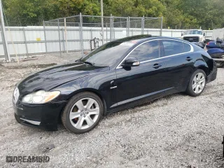 2009 Jaguar XF Luxury with VIN SAJWA05B89HR43545, listed as a Copart auction lot 68609213 with 0 mi miles and Salvage Title. Bid and sale history available at carsss.com. Image 1.