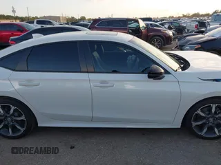 2025 Honda Civic Sedan Hybrid Sport with VIN 2HGFE4F82SH312871, listed as a IAAI auction lot 41134931 with 1,538 mi miles. Bid and sale history available at carsss.com. Image 13.