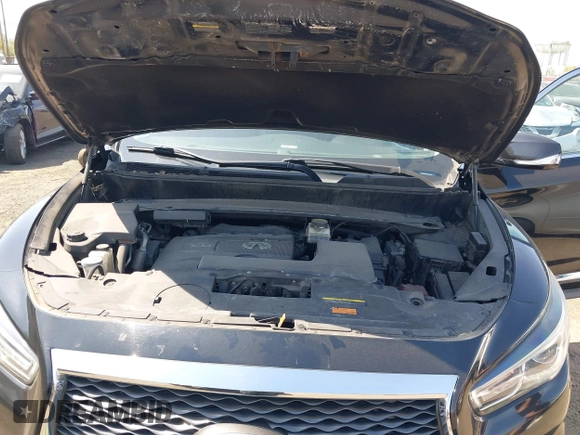 2018 Infiniti QX60 with VIN 5N1DL0MM4JC529193, listed as a IAAI auction lot 42091013 with 202,602 mi miles. Bid and sale history available at carsss.com. Image 10.