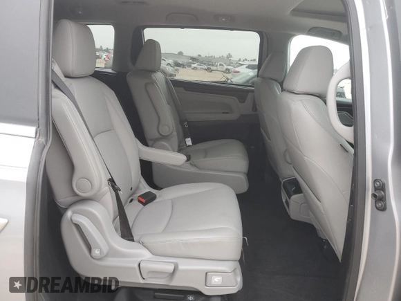 2024 Honda Odyssey EX-L with VIN 5FNRL6H63RB046690, listed as a Copart auction lot 55669855 with 7,829 mi miles and Salvage Title. Bid and sale history available at DreamBid. Image 11.